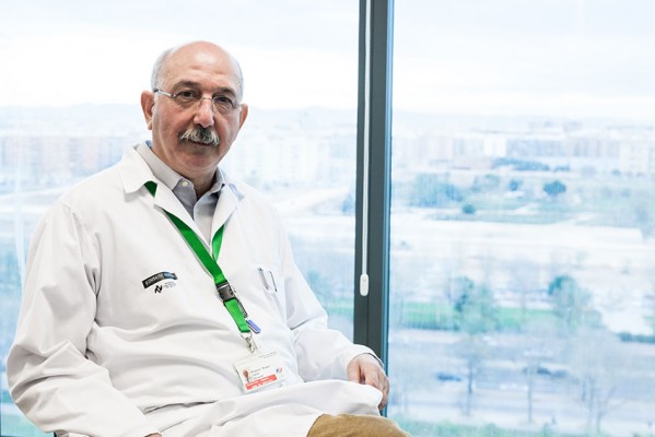 El hematólogo Miguel Ángel Sanz: 