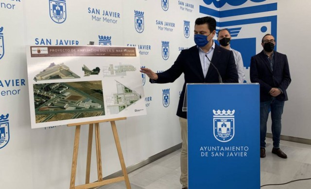 Tenada y Construcciones Inglés se encargarán de la ampliación del IES Mar Menor de Santiago de la Ribera 