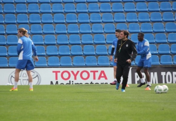 Luque, primer entrenador interino del Hércules en la última década