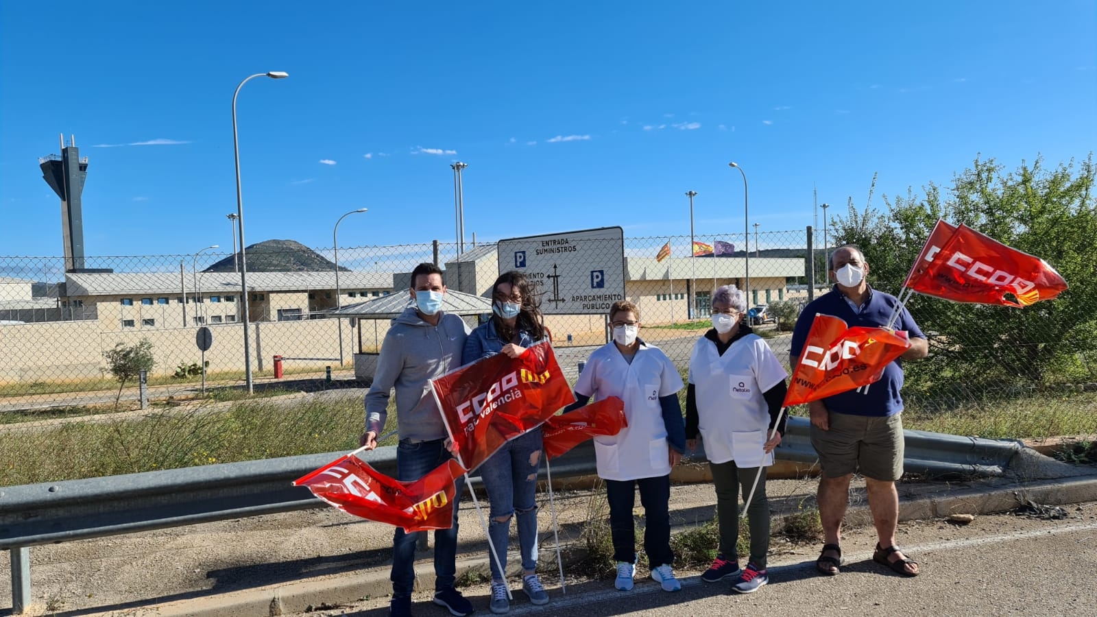 Netalia, a lo suyo: no paga a las limpiadoras de la prisión de Albocàsser... pero sigue cobrando