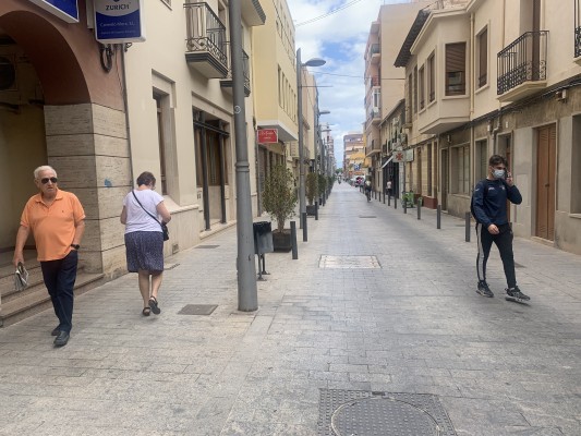 
San Vicente pide a Europa 2,5 millones para crear una zona de bajas emisiones en el casco histórico