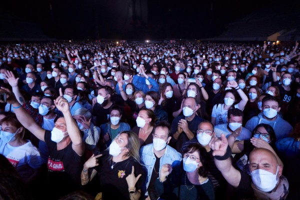 Adiós a las sillas: los festivales se podrán celebrar con público de pie