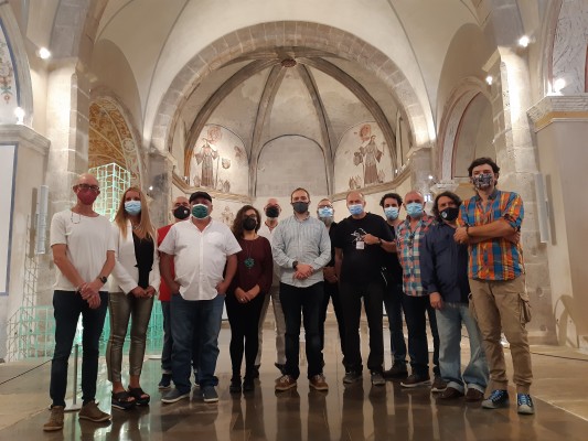 La capella del Mucbe s'obri al videoart o la fotografia amb 'Imaginal Moviment' 