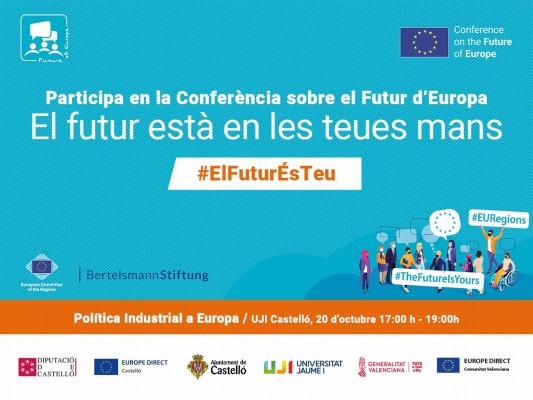 Castelló acoge el debate sobre 'Política Industrial en Europa' impulsado por la Generalitat