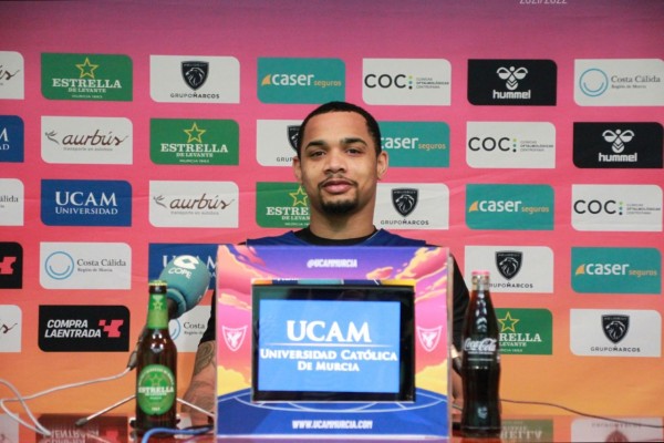 Jordan Davis, del UCAM CB: 