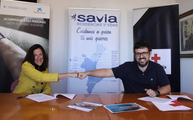 Savia Residencias se suma al programa de atención de personas con enfermedades avanzadas de Cruz Roja