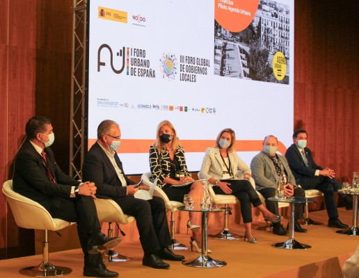 Marco expone en el I Foro Urbano de España los avances de la Agenda Urbana de Castelló

