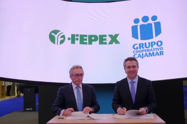 Cajamar y Fepex renuevan su compromiso para potenciar las exportaciones hortofrutícolas españolas