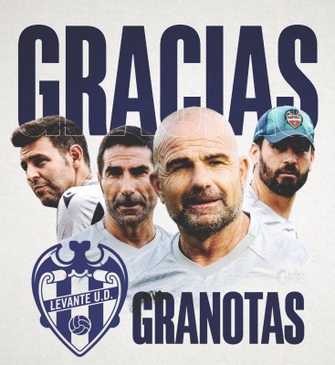 Paco López se despide de la afición del Levante