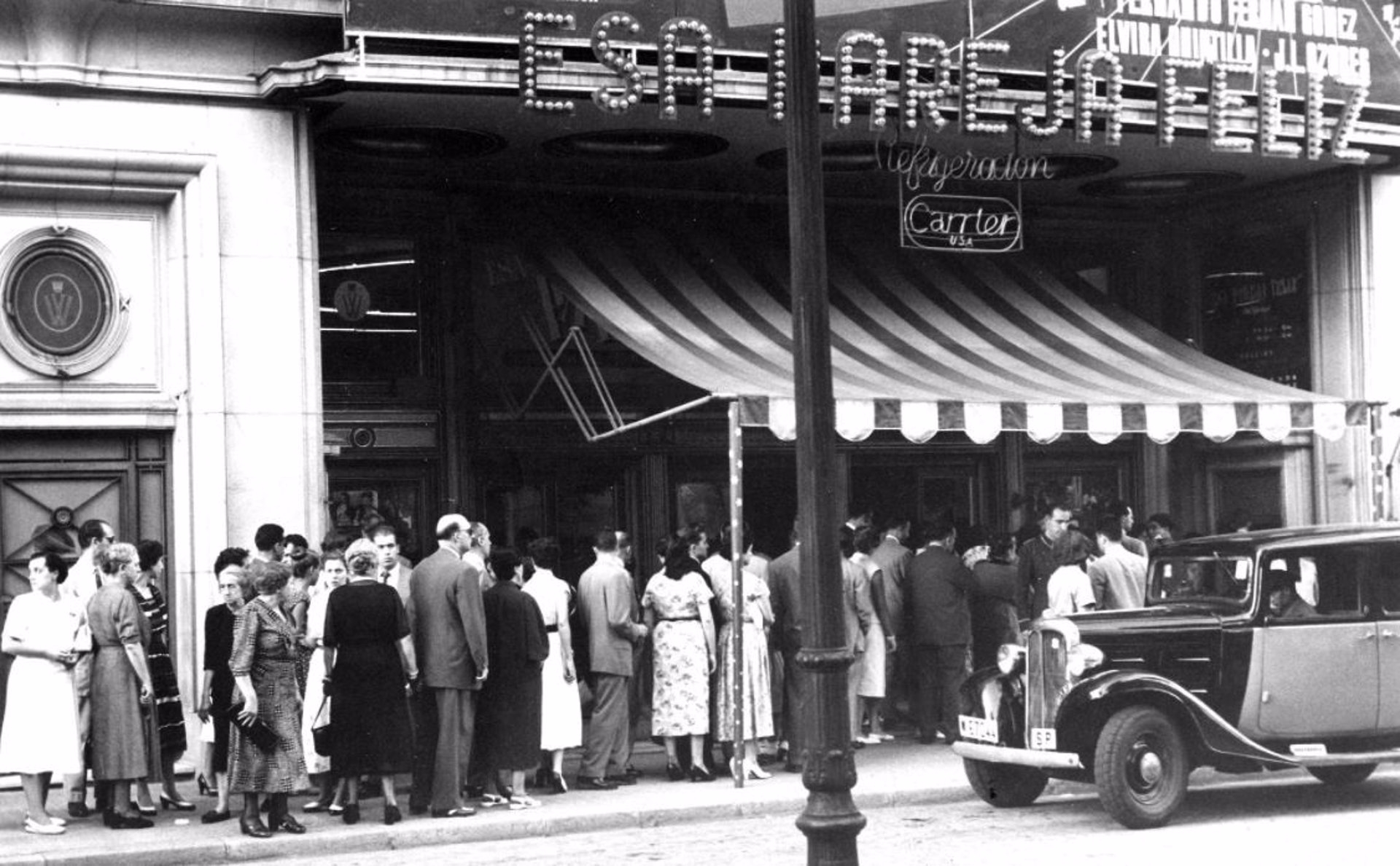 Imagen del estreno de 'Esa pareja feliz', que se proyectará en el marco del Día del Cine Español. Foto: SEMINCI  - 