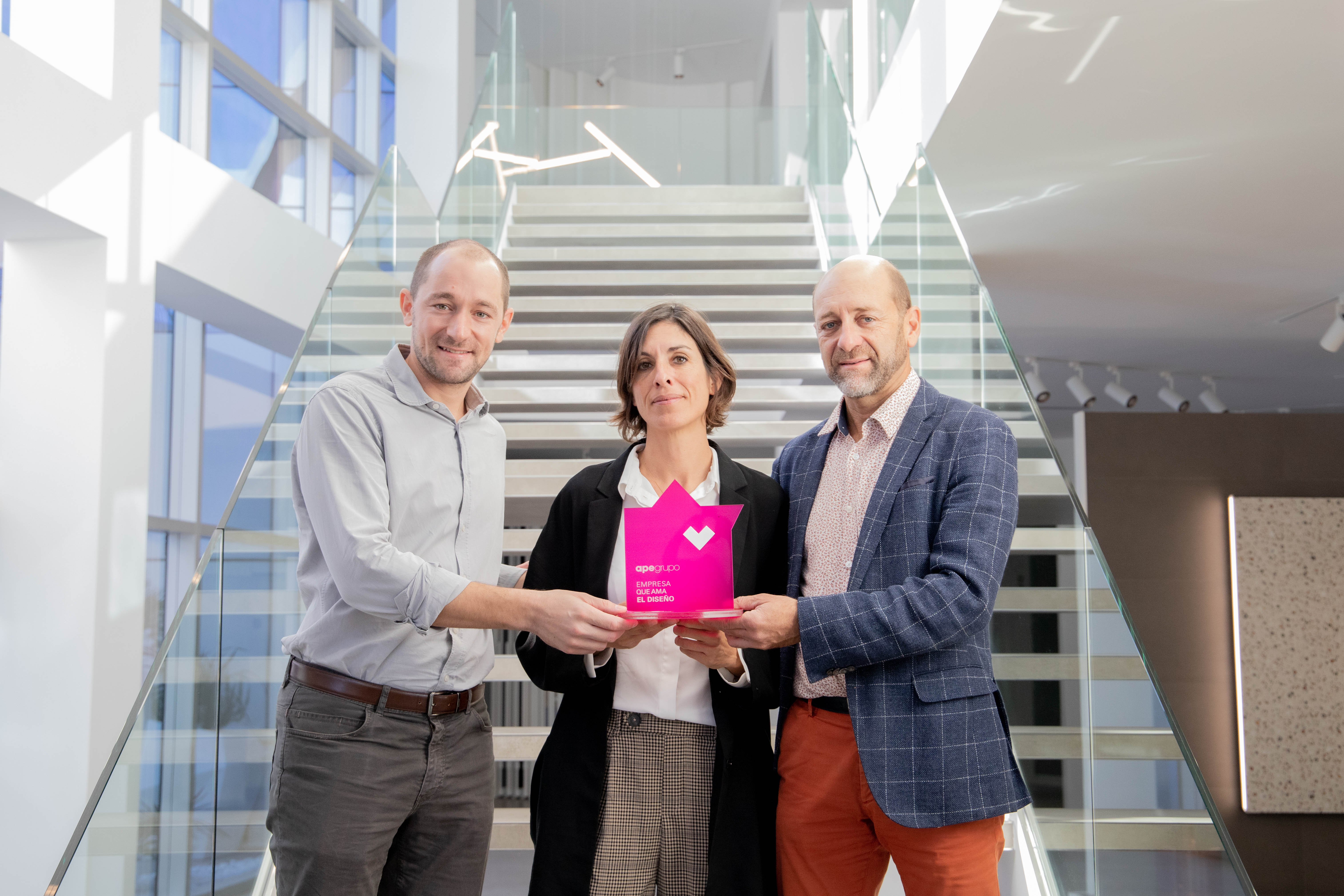 La Exprimidora reconoce a APE Grupo en sus premios dedicados a 'Empresas que Aman el Diseño'