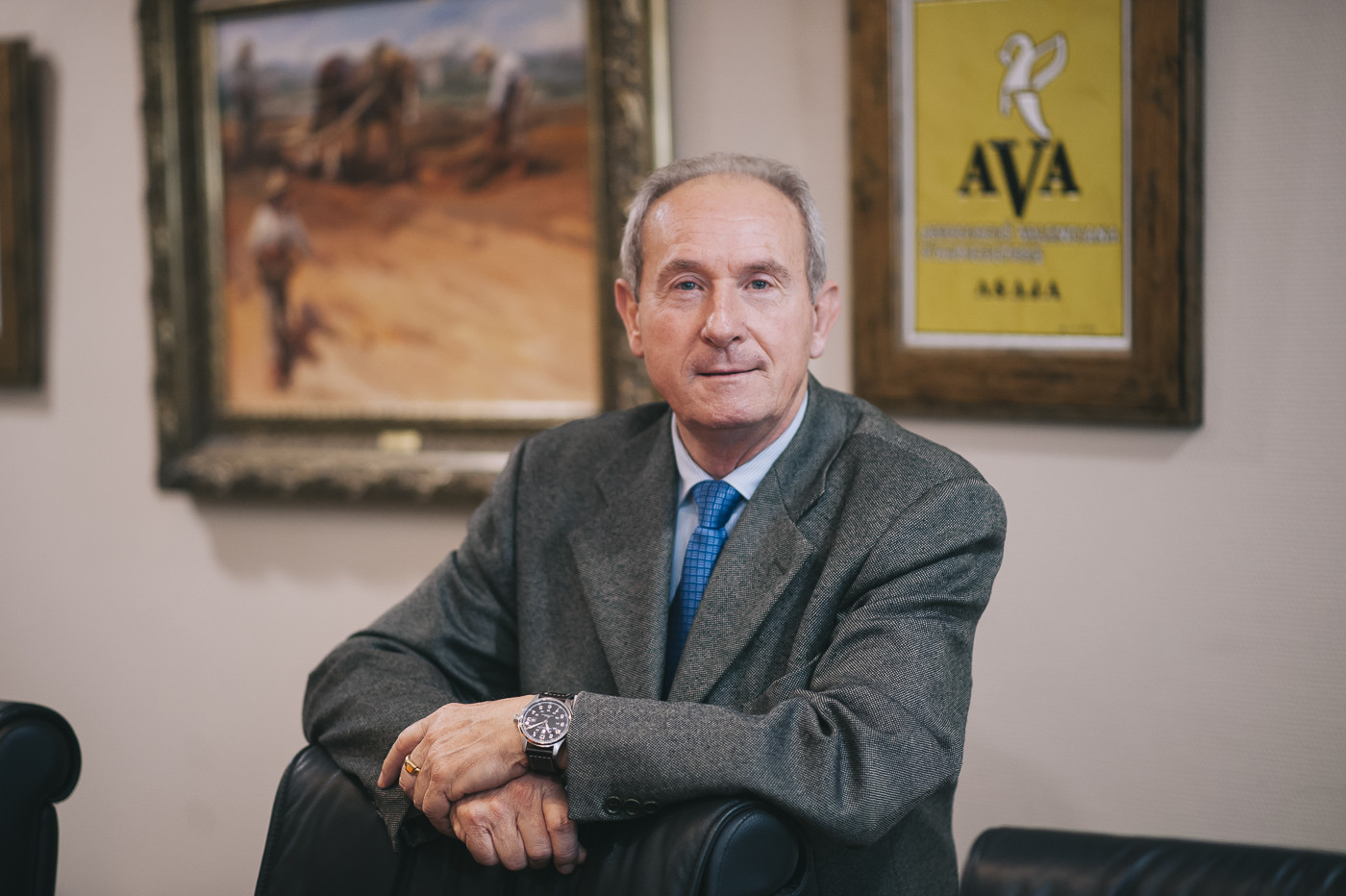 Cristóbal Aguado, presidente de AVA. Foto: KIKE TABERNER - 