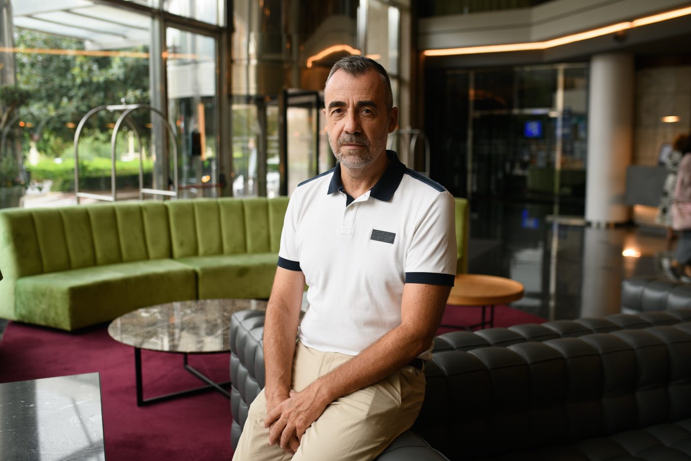 David Sandoval, presidente de Greenpeace España. Foto: KIKE TABERNER - 