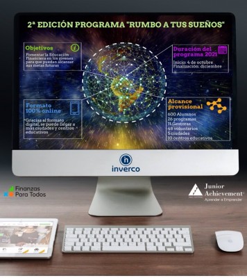 Inverco inicia la segunda edición de su programa en centros educativos
