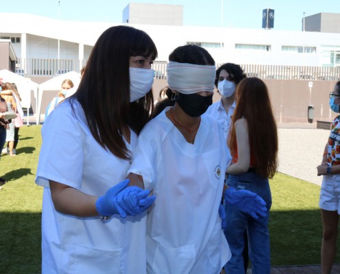 Los estudiantes de Enfermería del CEU Castellón aprenden a reforzar su empatía con los pacientes 