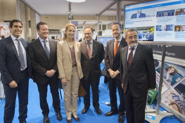 La Infanta Doña Elena presenta el programa de empleo de Fundacion MAPFRE en Forinvest