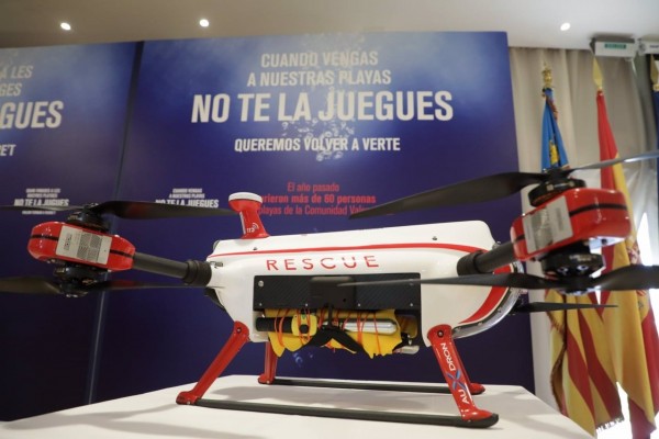 Los drones de la Generalitat salvaron 6 vidas y realizaron 851 vuelos en playas este verano
