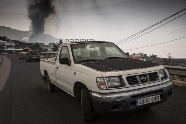 La superficie ocupada por la ceniza en La Palma se extiende por más de 3.000 hectáreas