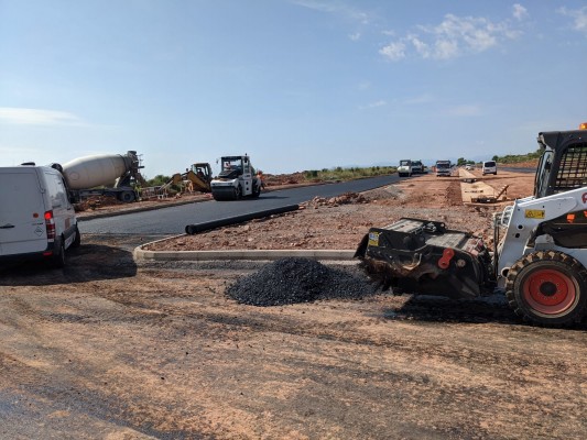 Benicàssim inicia el asfaltado de la prolongación de la CV-149 