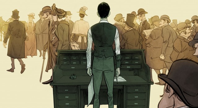 El lorquino Munuera lleva al cómic 'Bartleby, el escribiente', el relato sobre el inconformismo de Melville