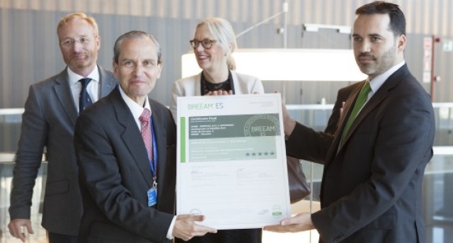 El nuevo edificio de la EUIPO logra el premio de diseño BREEAM de construcción sostenible