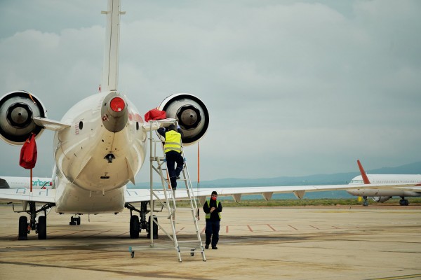 Brok-air convierte Castellón en una de sus bases principales para el mantenimiento de aviones