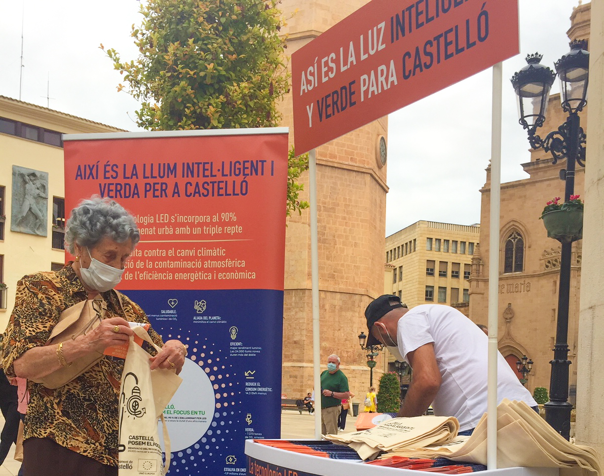 Castelló encara la recta final del cambio a LED de 24.000 farolas para un alumbrado más eficiente