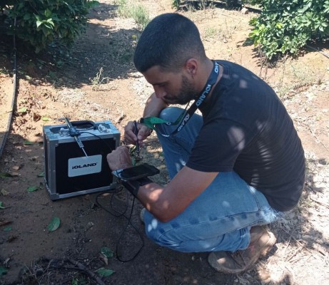 La 'app' Samplers de IOland se gana un hueco entre las herramientas propias del agricultor