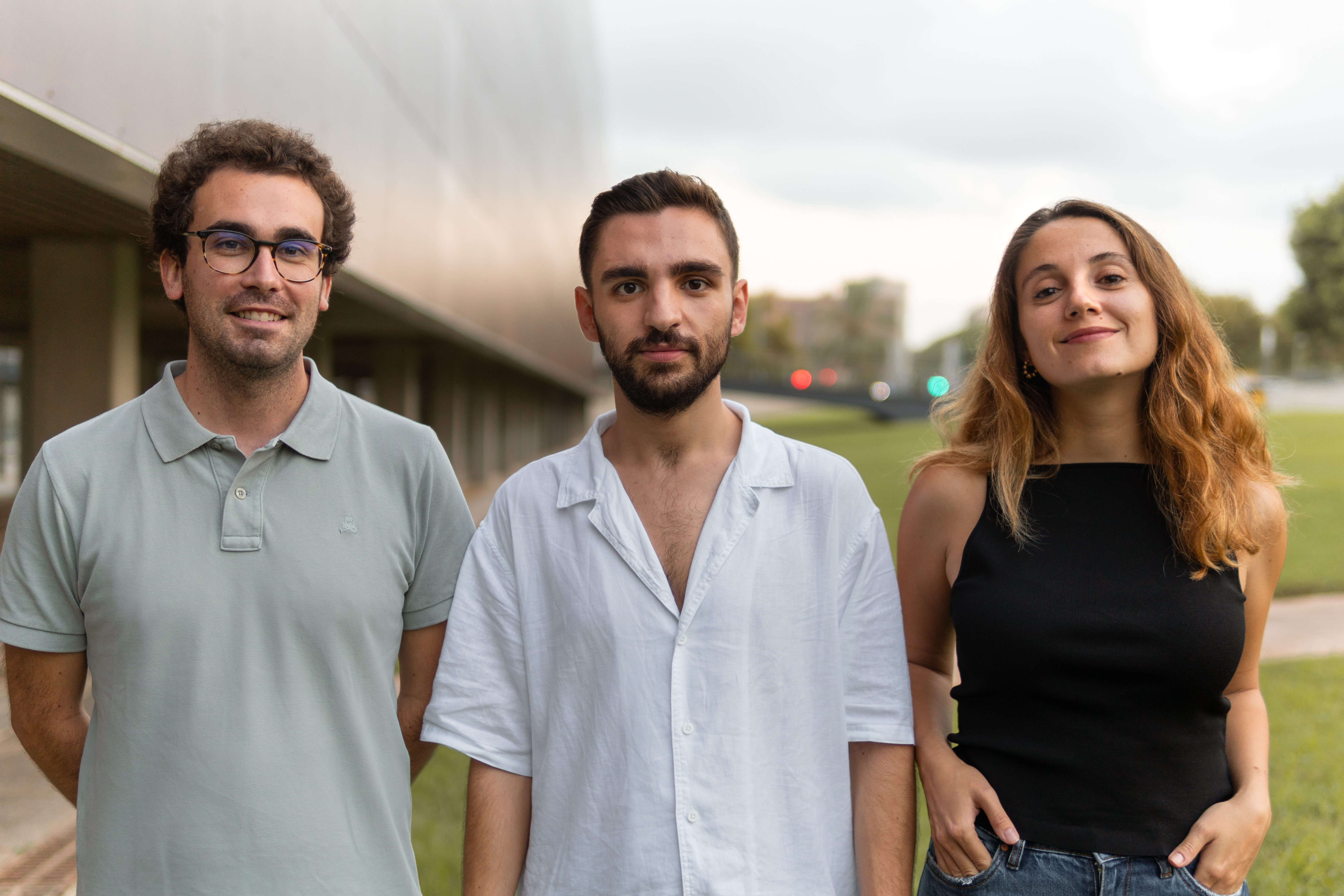 María Vázquez, Martin Navarro y Vicente Chiralt fundadores de Onarc - 