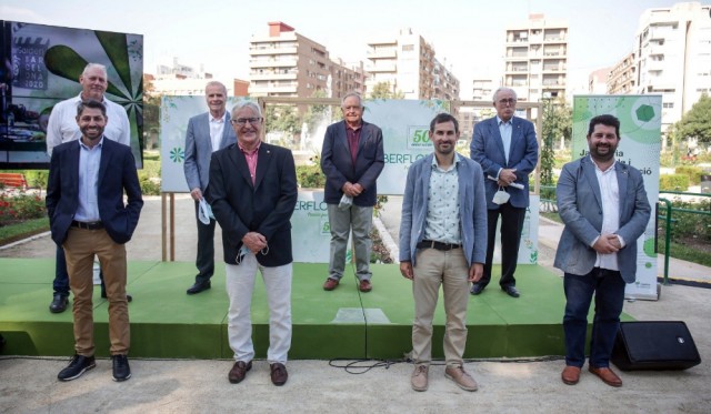 Los Jardines de Viveros de València recuerdan los 50 años de la feria Iberflora