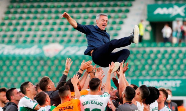 Escribá alcanza los 200 partidos en Primera, la mitad de ellos con el Elche