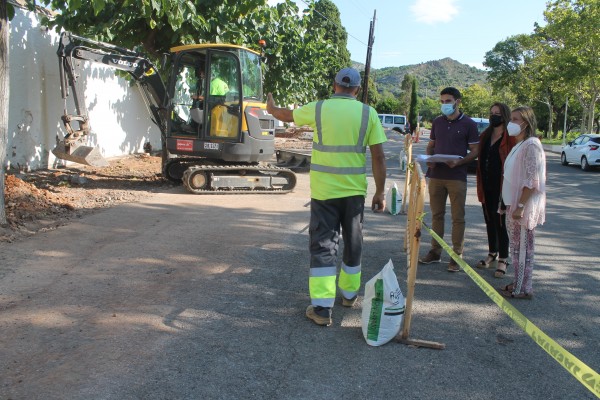 Benicàssim inicia las obras para mejorar el acceso al cementerio municipal