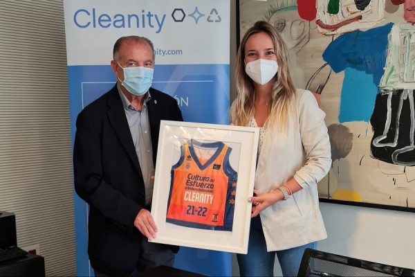 Cleanity renueva su compromiso con el Valencia Basket
