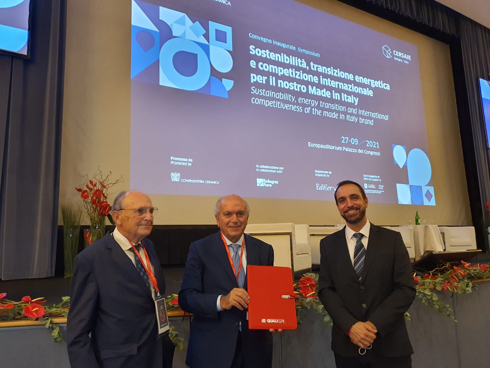 Giovanni Savorani, presidente de la patronal cerámica italiana, estará en Qualicer'22