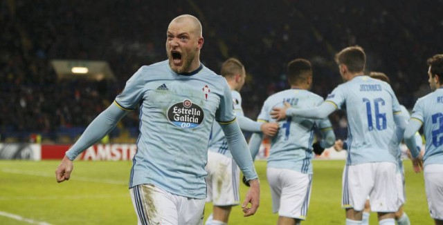El Celta gana con gol de Beauvue en el último minuto