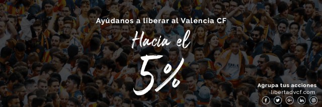 Ya hay fecha para el juicio de Libertad VCF contra los administradores del Valencia CF