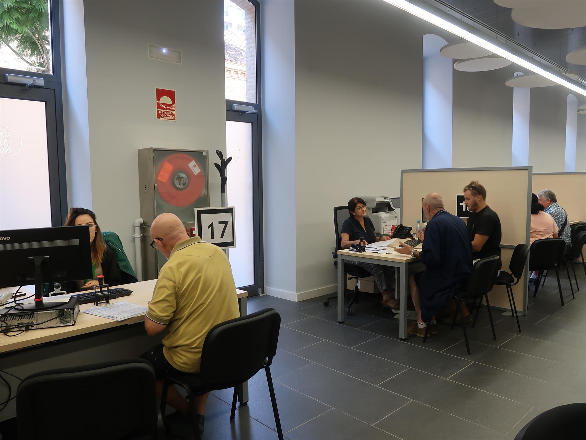 Oficina PROP 9 d'Octubre de la Generalitat en València en imagen de archivo. Foto: GVA - 