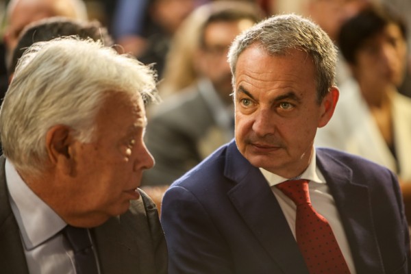 González, Zapatero y Almunia participarán en el congreso del PSOE en Valencia
