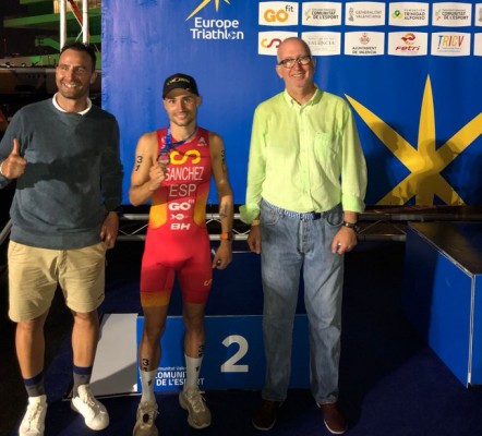 Julie Derron y Dorian Coninx, Campeones de Europa de Triatlón 2021 en València