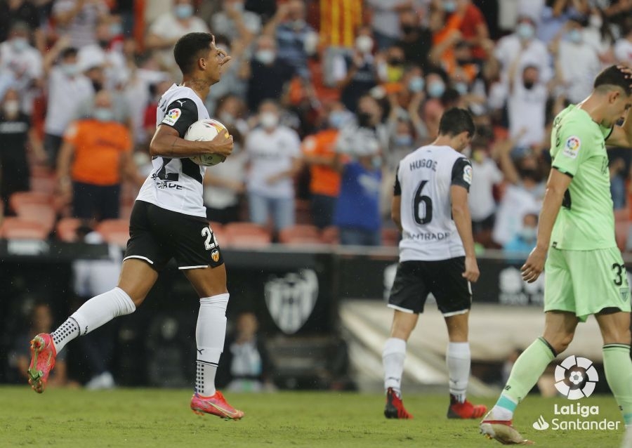 Marcos André rescata al Valencia