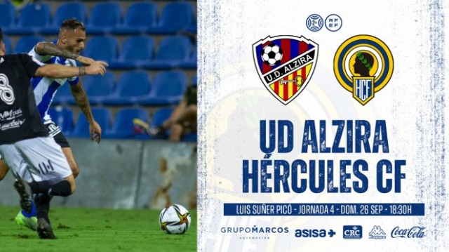 El Hércules busca la cima de la tabla ante un Alzira que solo empata
