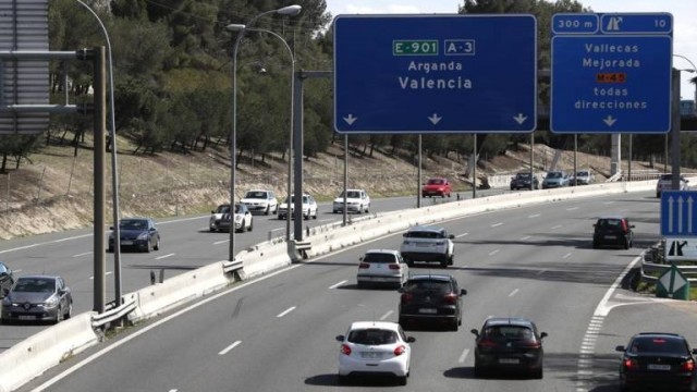 La DGT habilita este lunes varios itinerarios alternativos en la A-3 por obras de rehabilitación