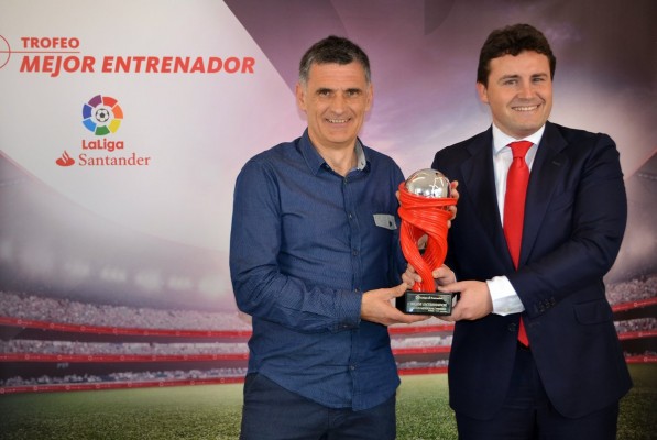 LaLiga premia al Eibar coronando a Enrich y Mendilibar como los mejores de febrero