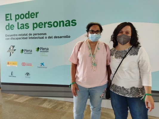 Dos murcianas participan en la presentación de la Plataforma Estatal de Personas con Discapacidad Intelectual 