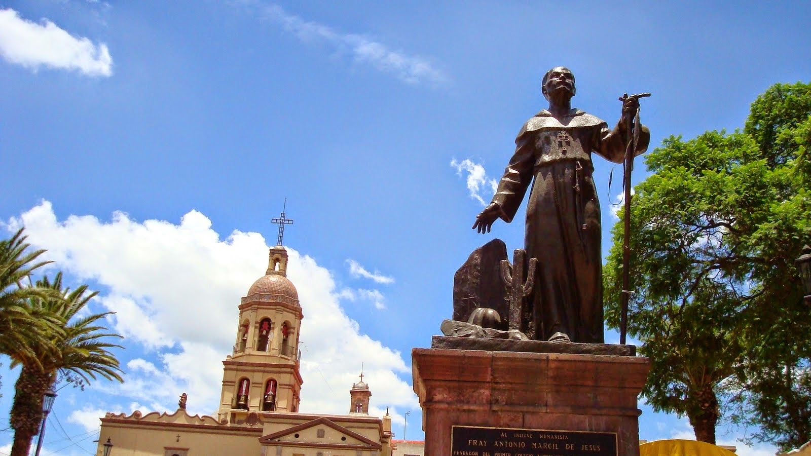 Un estatua en México que recuerda el misionero valenciano - 