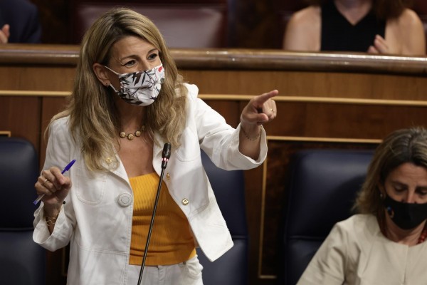 Aval del Congreso a las propuestas de PSOE y Podemos para la reforma laboral de Yolanda Díaz