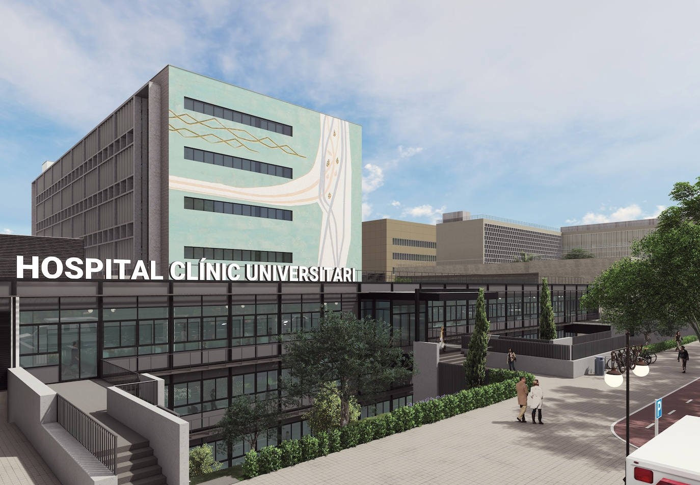 La UTE Becsa-Edifesa iniciará en octubre la obra de las nuevas consultas del Hospital Clínico de València