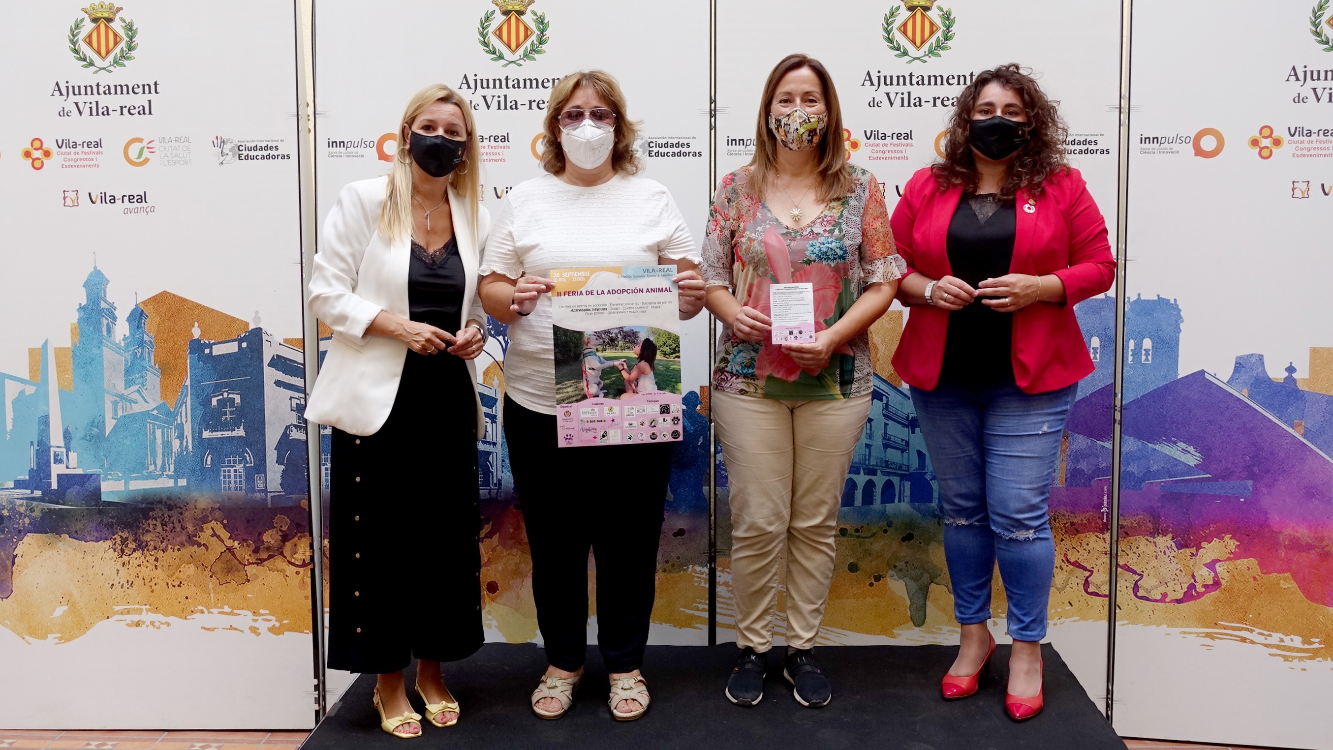 Vila-real organiza la segunda feria de adopción animal para concienciar a la población