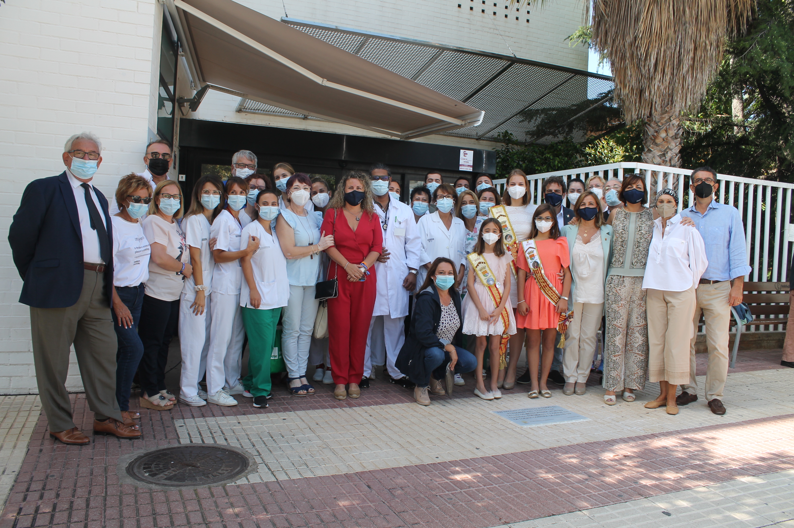 Benicàssim muestra su reconocimiento al personal sanitario en la lucha contra la covid-19 