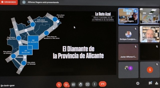 Vegara aboga por explotar el eje entre Alicante y Elche como estrategia de futuro